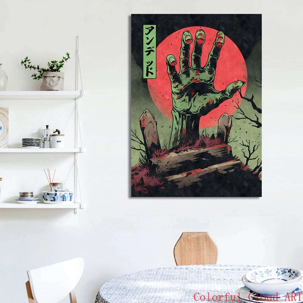 Japanese Halloween Posters