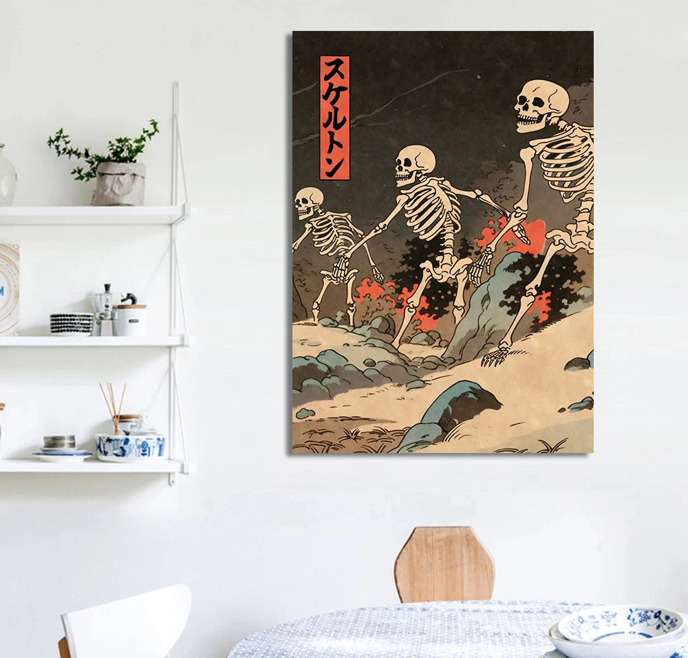 Japanese Halloween Posters