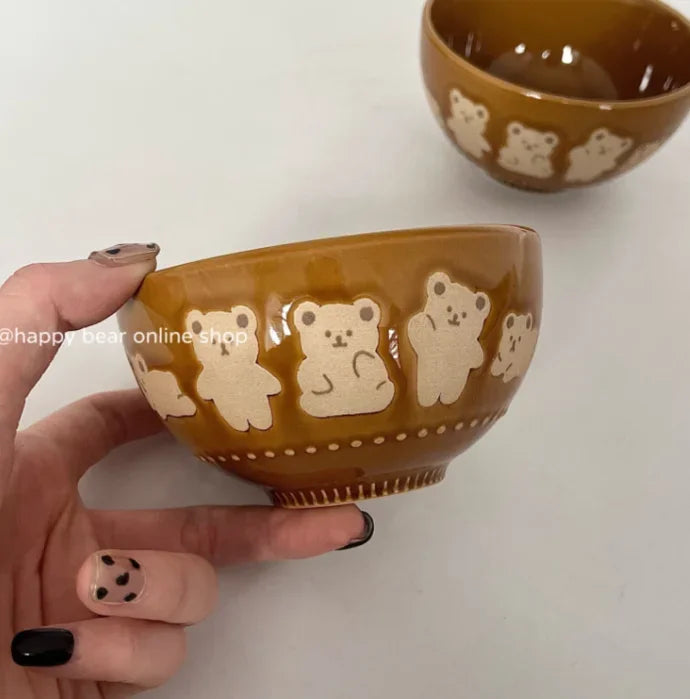 Japanese Hand-painted Ceramic Bowl