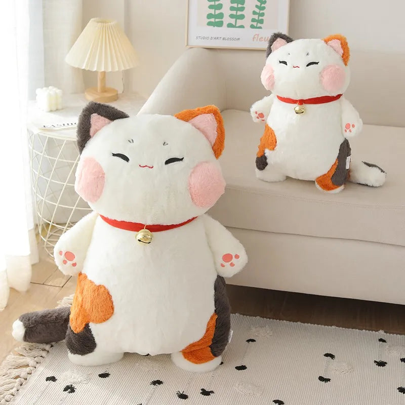 Japanese Lucky Fortune Neko Cat Plush