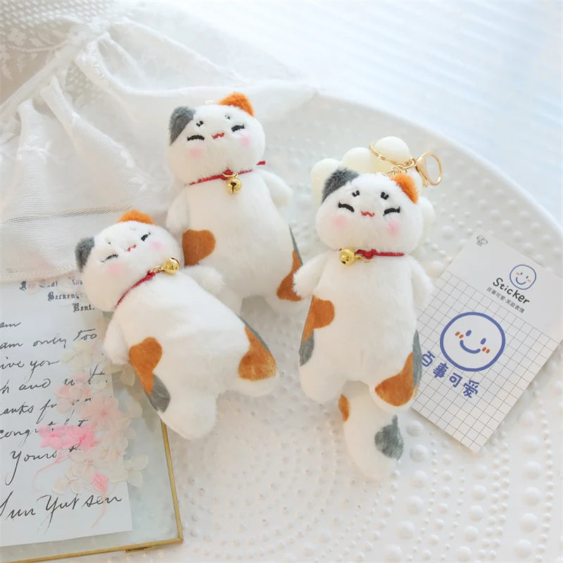 Japanese Lucky Fortune Neko Cat Plush