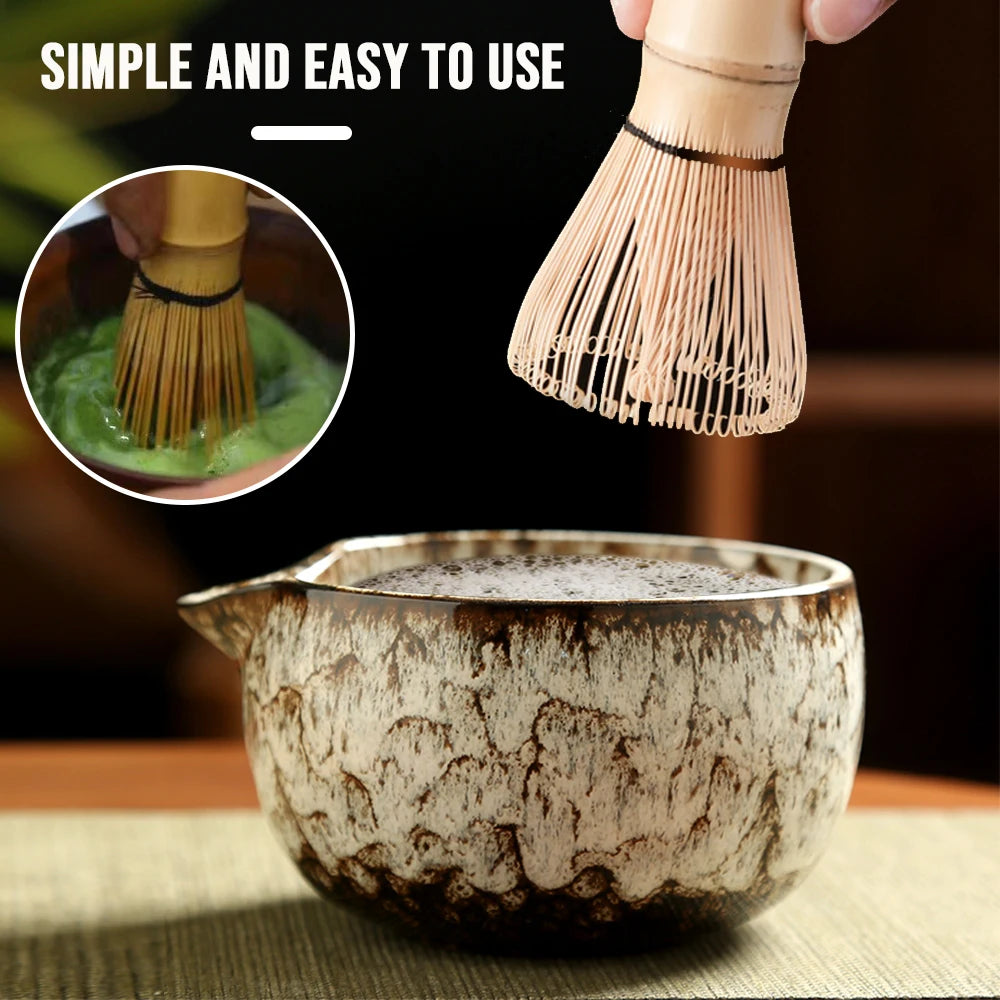 Japanese Matcha Tea Set (Set of 6)