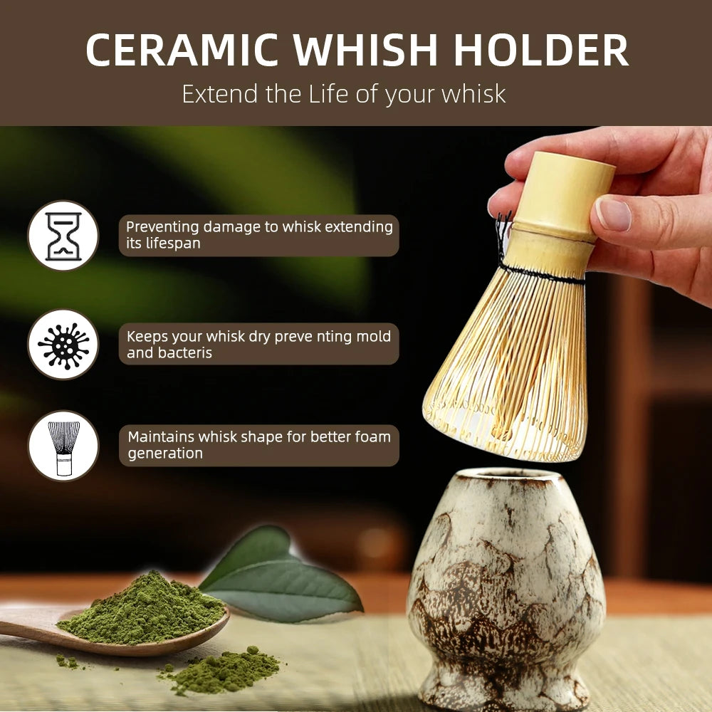 Japanese Matcha Tea Set (Set of 6)
