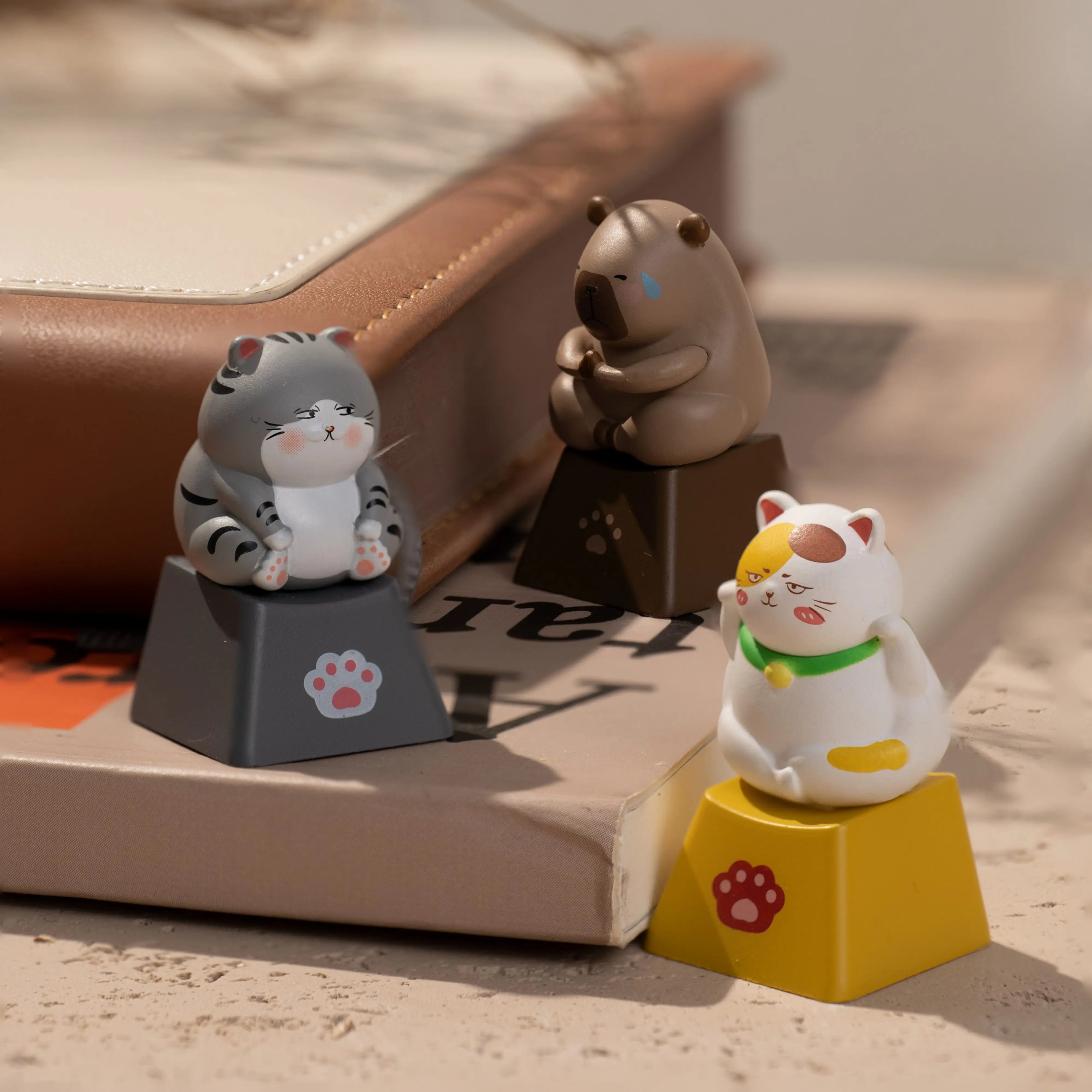 Japanese Neko Artisan Keycap Set