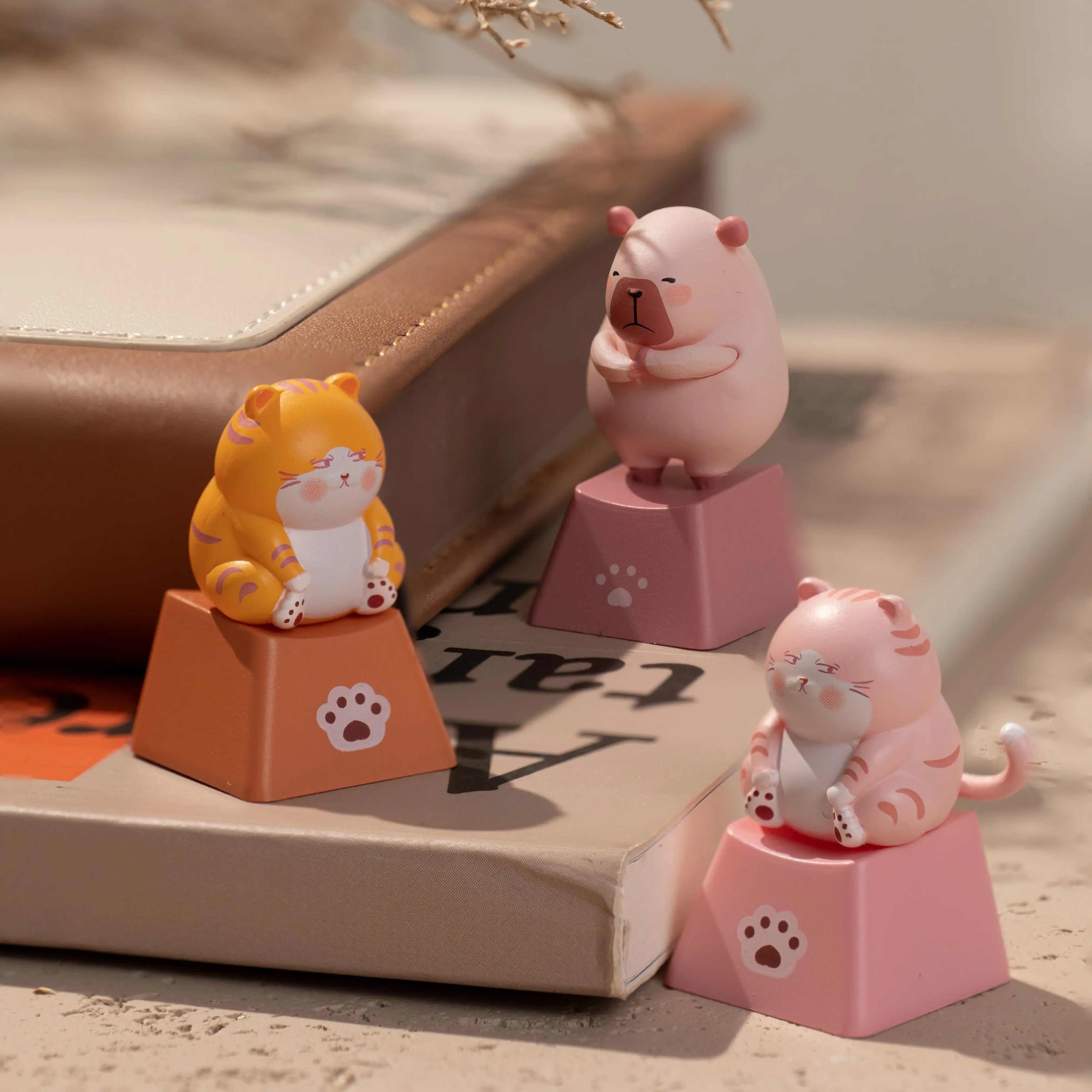 Japanese Neko Artisan Keycap Set