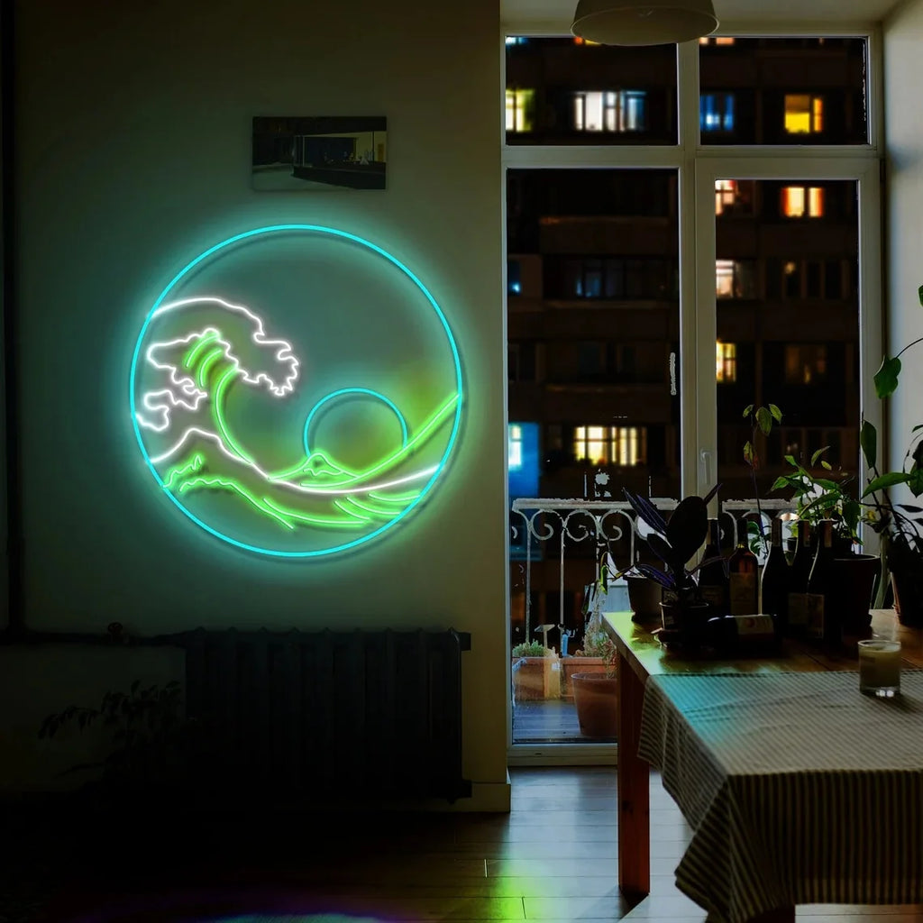Japanese Neon Sunset LED Sign