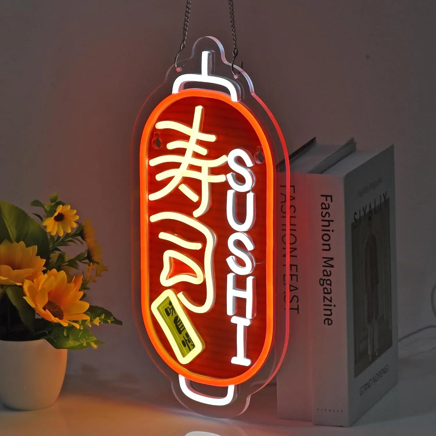 Japanese Neon Sushi LED Sign