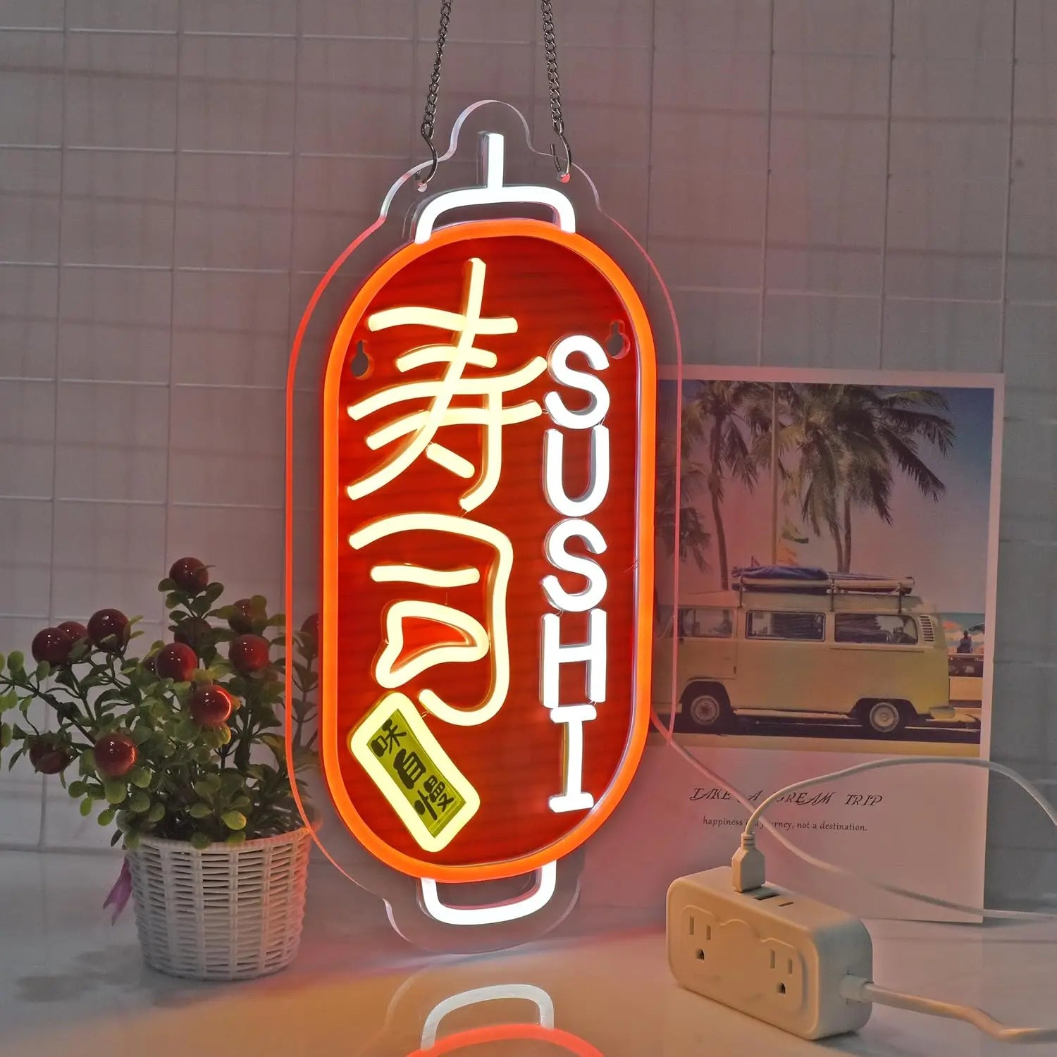 Japanese Neon Sushi LED Sign