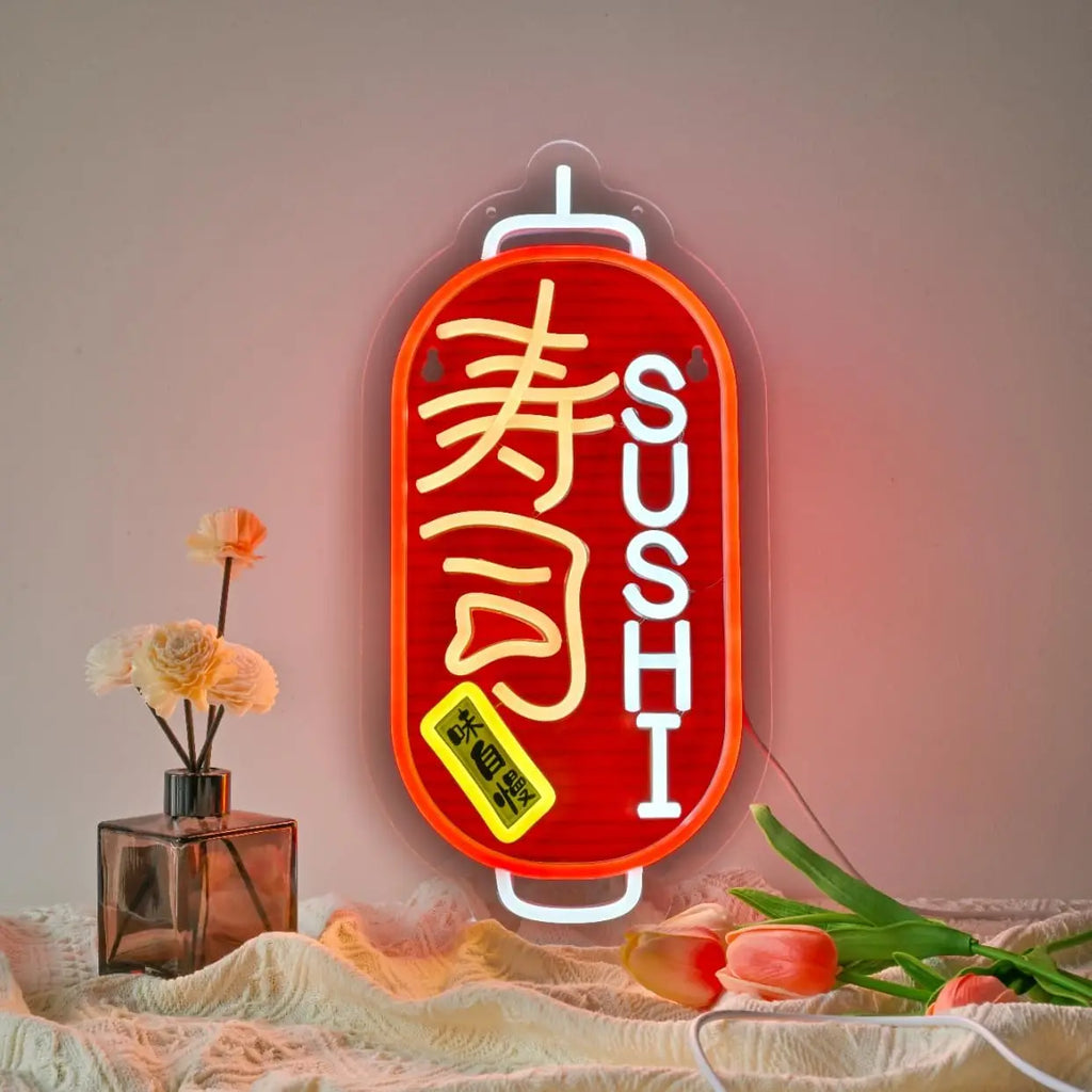 Japanese Neon Sushi LED Sign