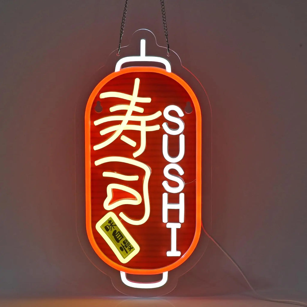 Japanese Neon Sushi LED Sign