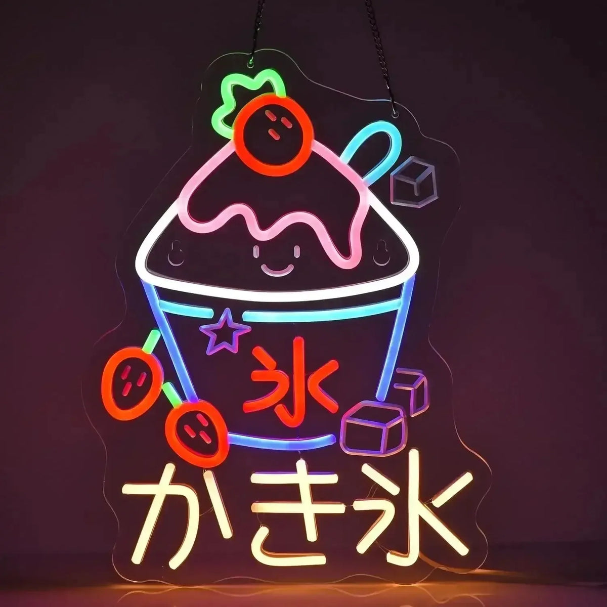 Japanese Neon Taiyaki Sign