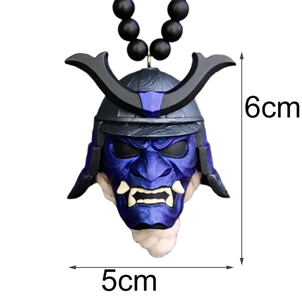 Japanese Oni Samurai Kabuto Pendant