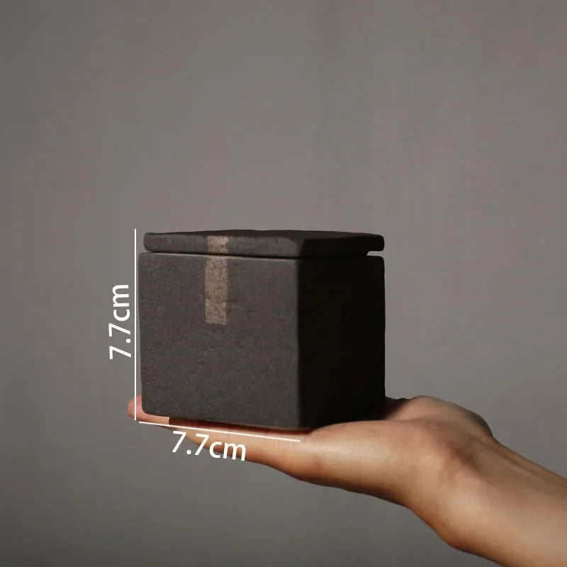 Japanese Retro Ceramic Coffee Tea Jar