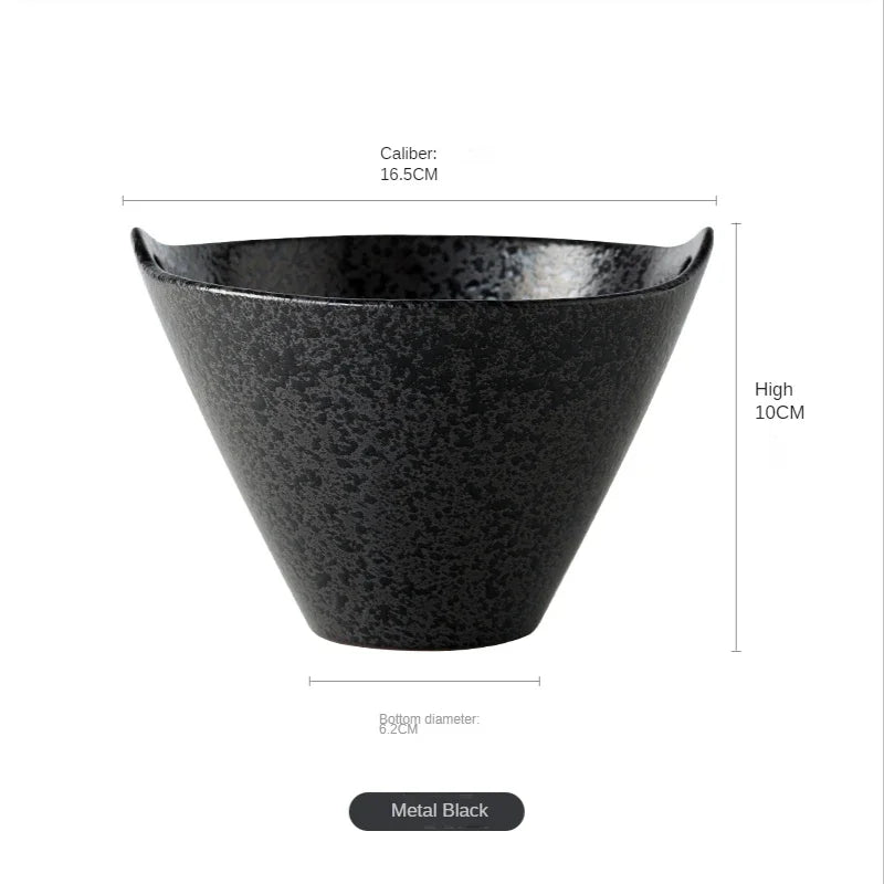 Japanese Retro Ceramic Noodle Bowl