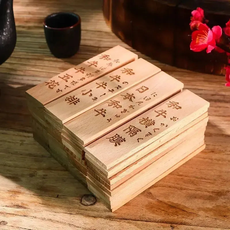 Japanese Sashimi Small Wooden Board