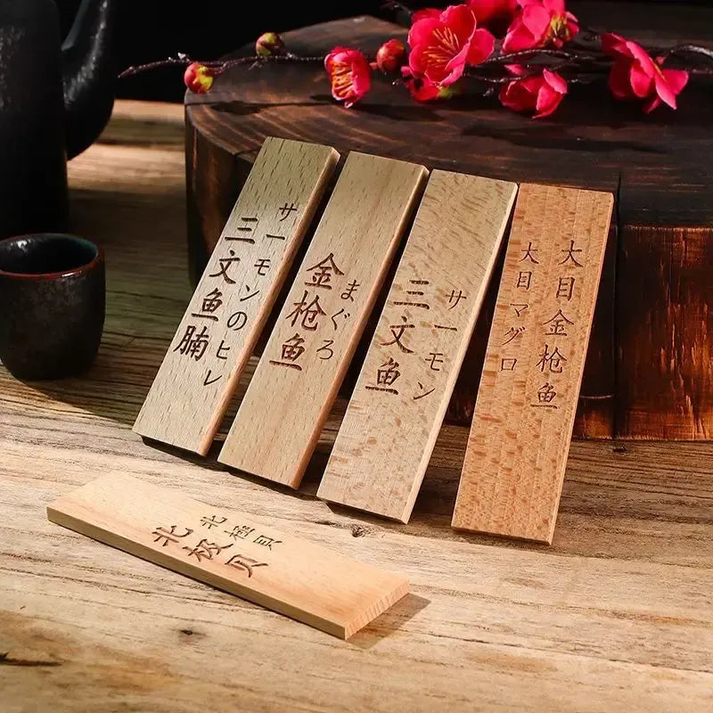 Japanese Sashimi Small Wooden Board