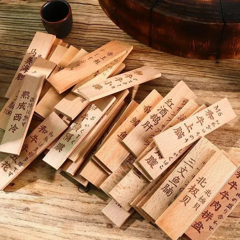 Japanese Sashimi Small Wooden Board