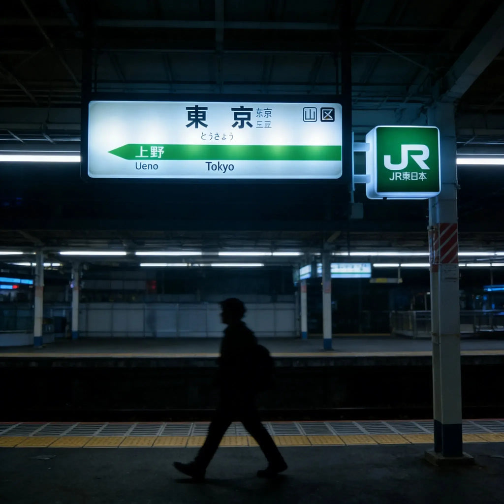 Japanese Shinkansen LED Fridge Magnet