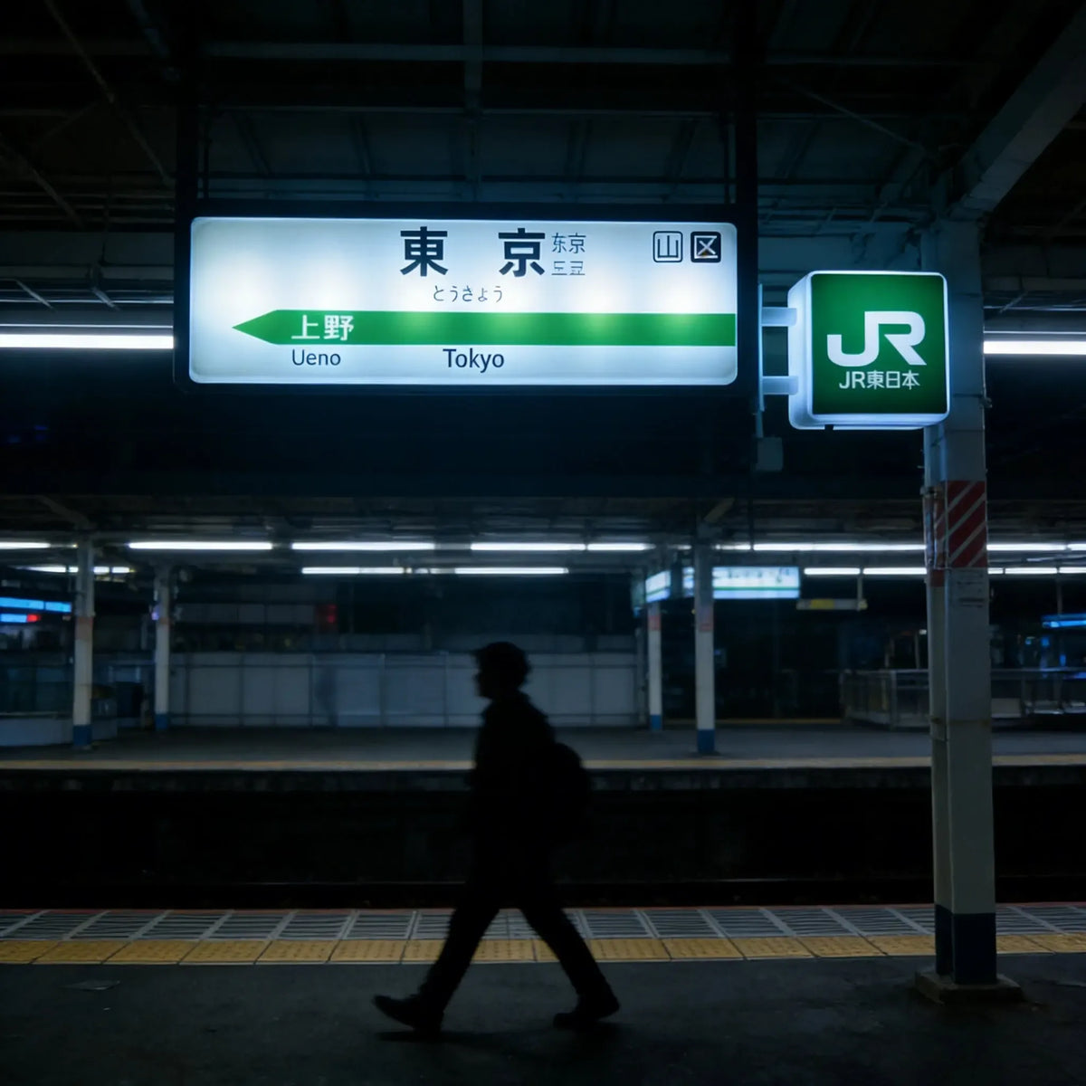 Japanese Shinkansen LED Fridge Magnet