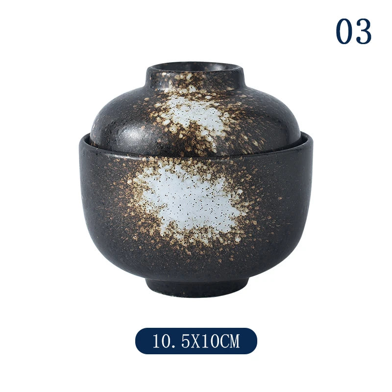 Japanese Soup Bowl With Lid