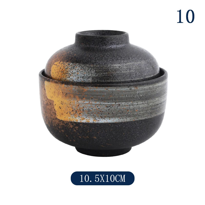 Japanese Soup Bowl With Lid