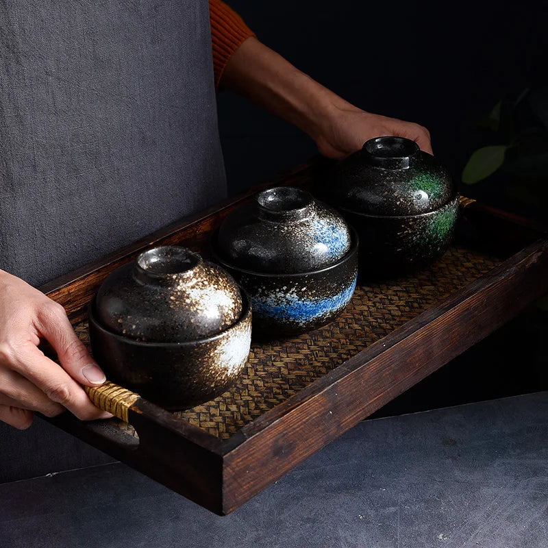 Japanese Soup Bowl With Lid