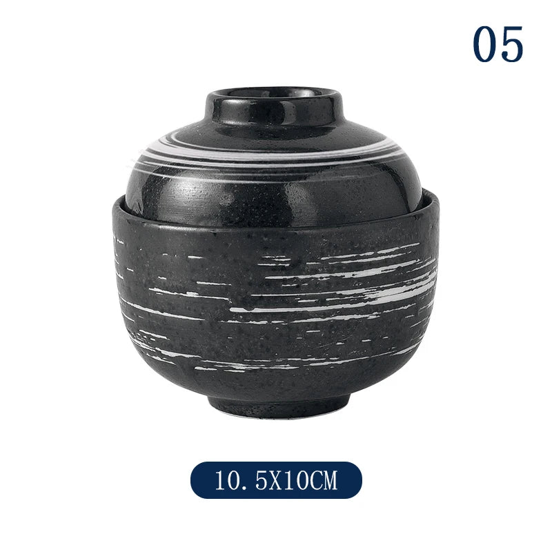 Japanese Soup Bowl With Lid