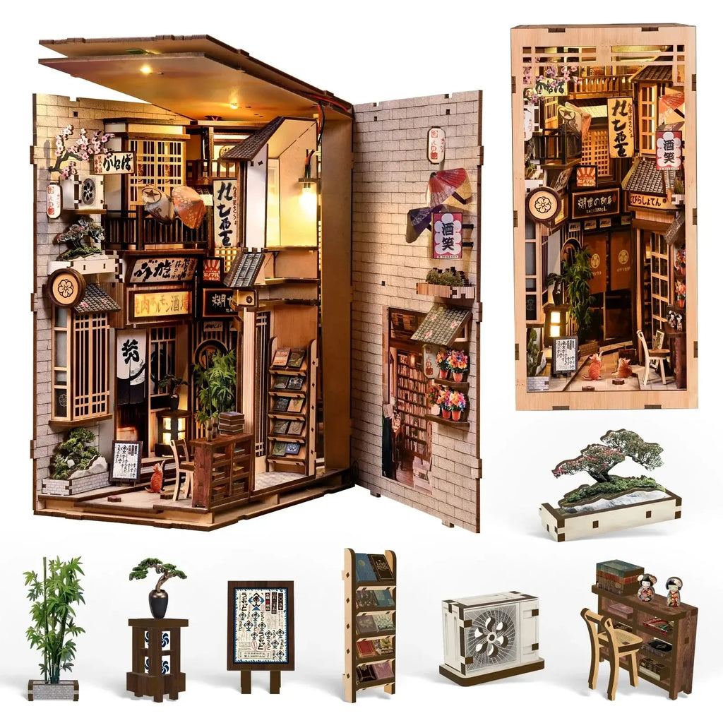 Japanese Street Style DIY Bookend
