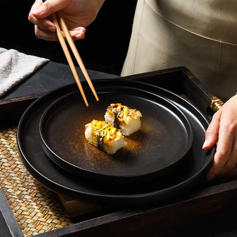 Japanese Style Ceramic Plate