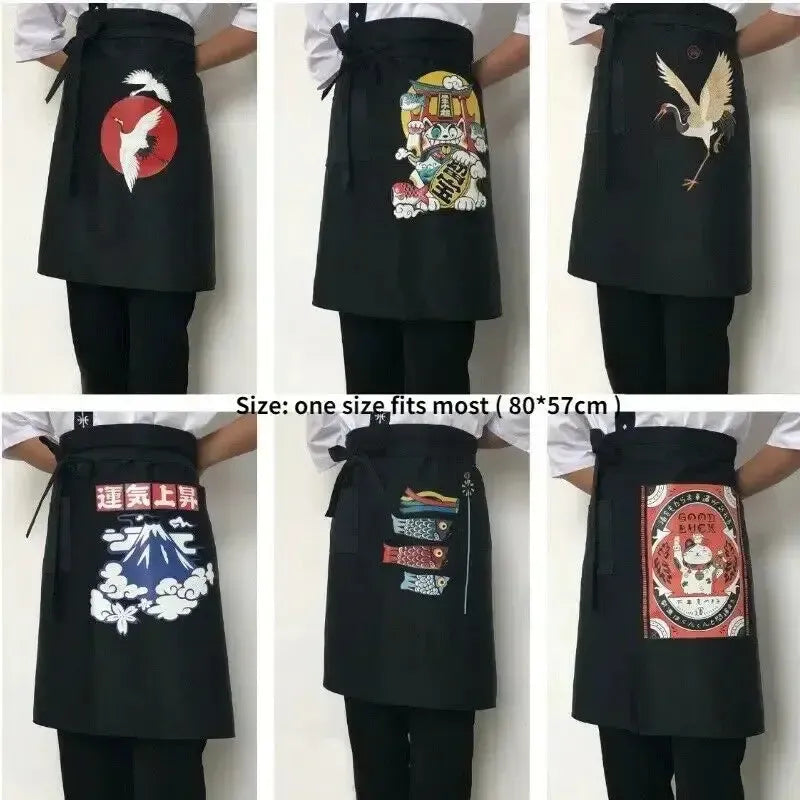 Japanese Style Semi-Apron