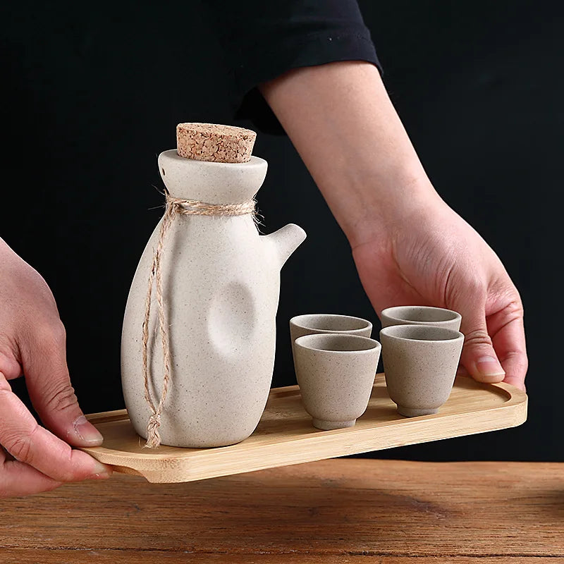 Japanese Style Traditional Sake Set