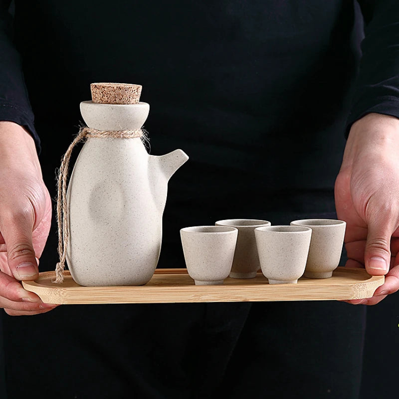 Japanese Style Traditional Sake Set