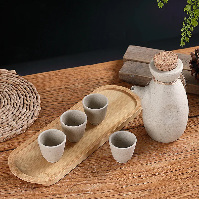 Japanese Style Traditional Sake Set