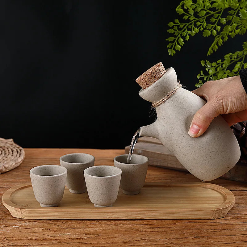 Japanese Style Traditional Sake Set