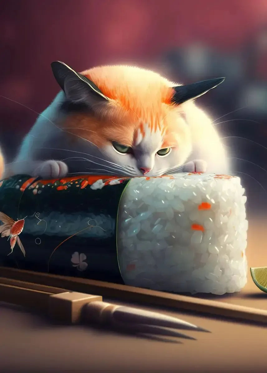 Japanese Sushi Bento Wall Art