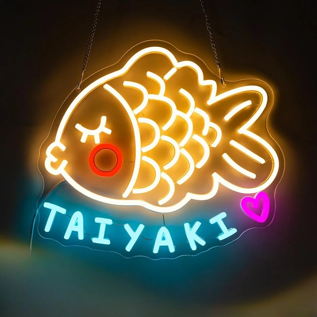 Japnaese Neon Taiyaki Sign