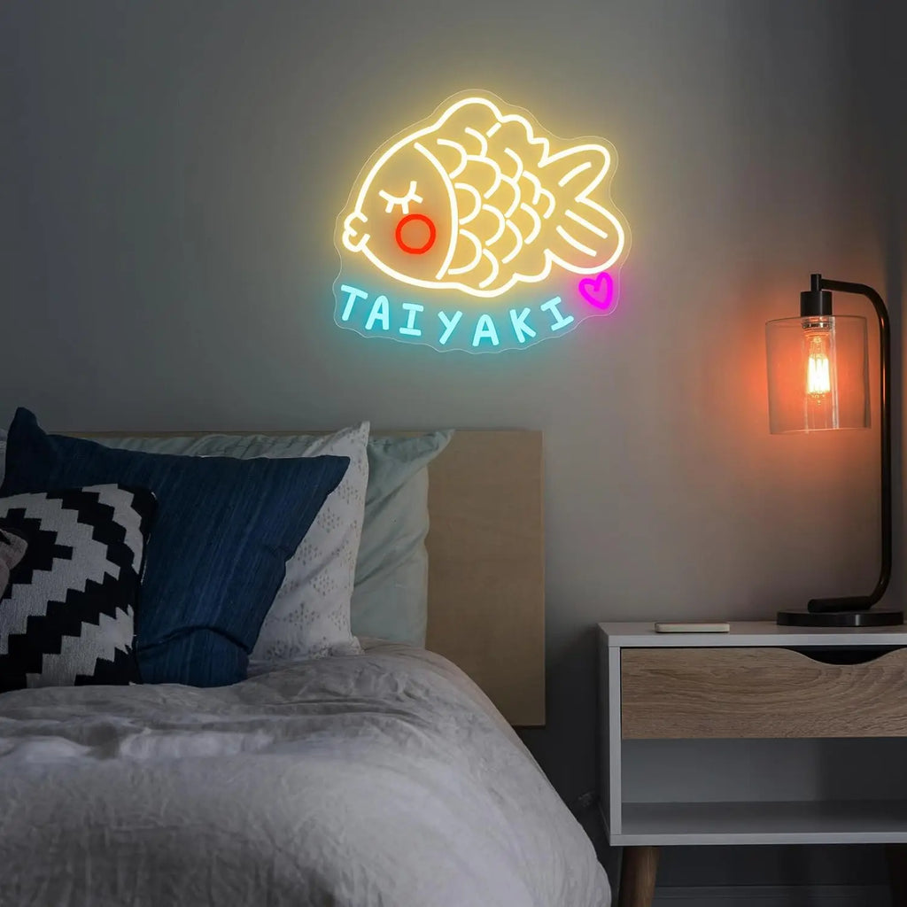 Japnaese Neon Taiyaki Sign