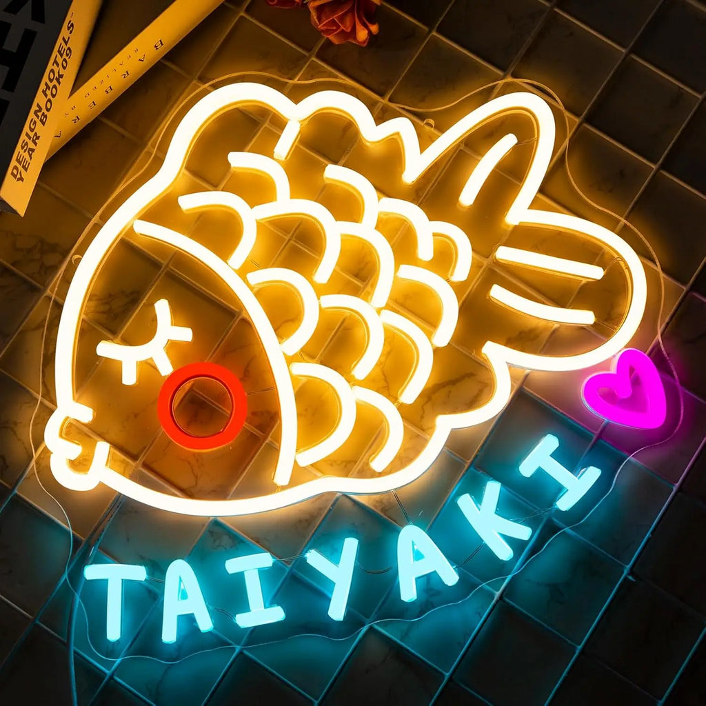 Japnaese Neon Taiyaki Sign
