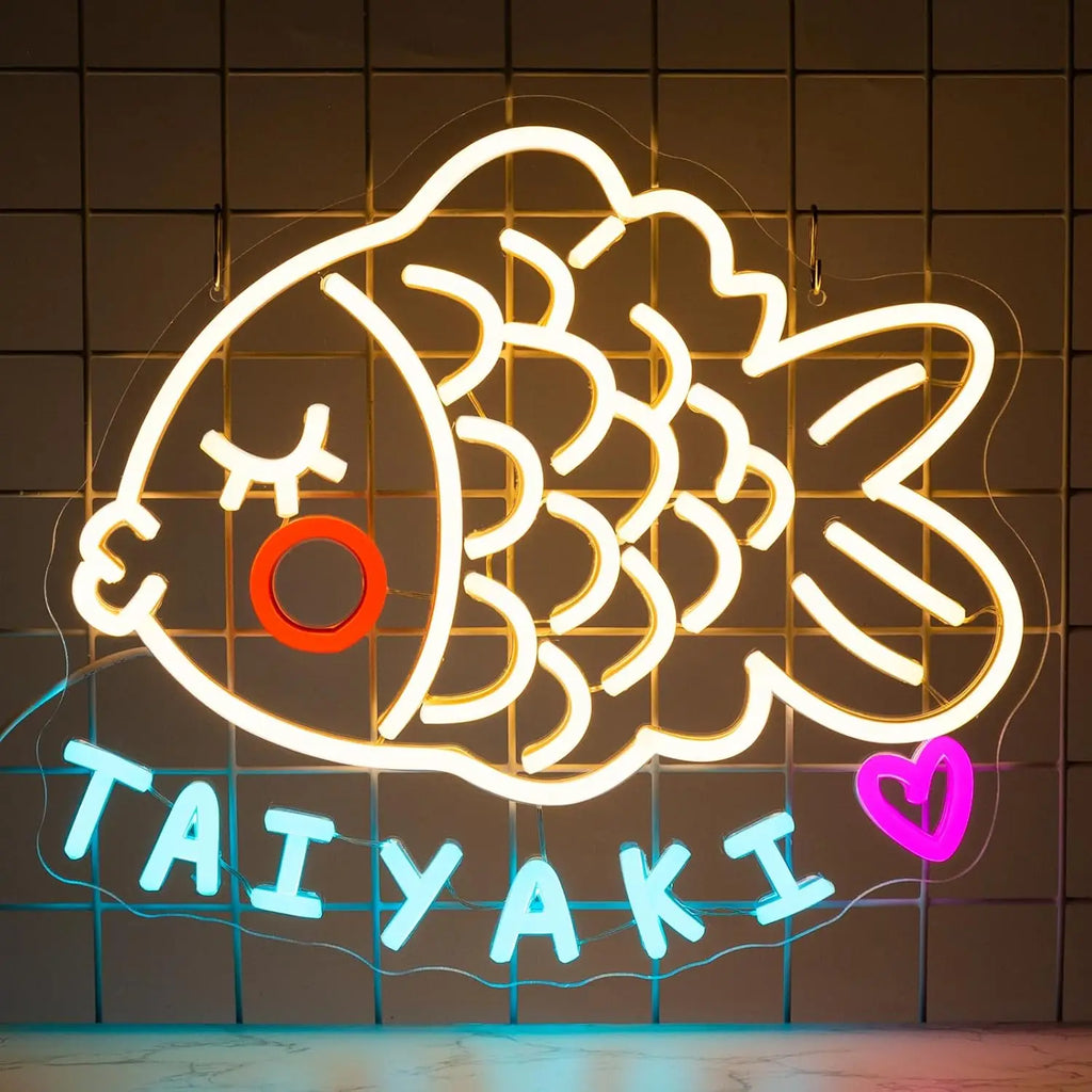 Japnaese Neon Taiyaki Sign