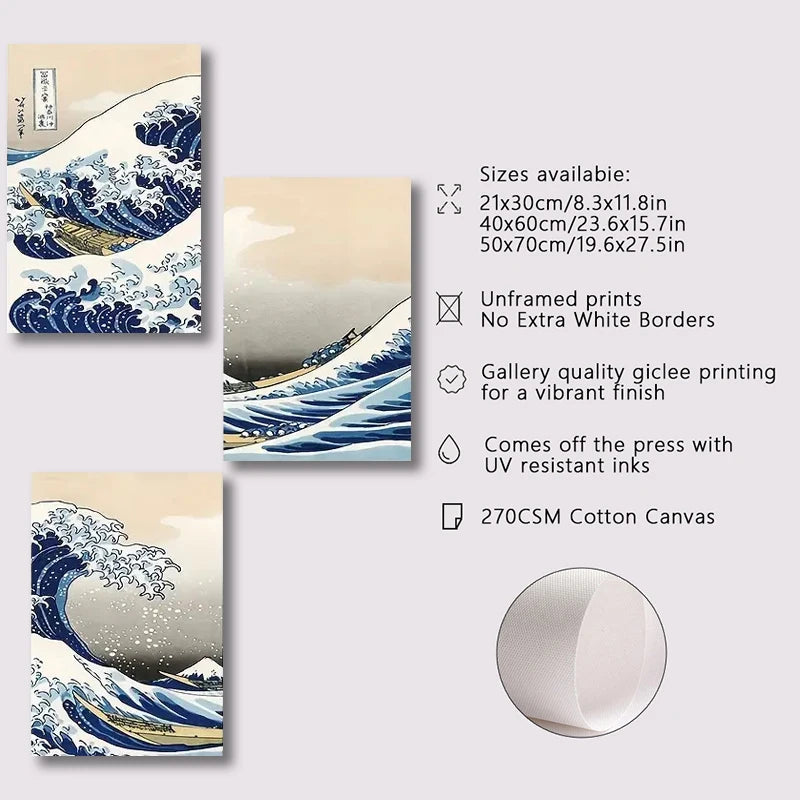 Kanagawa Wave Poster