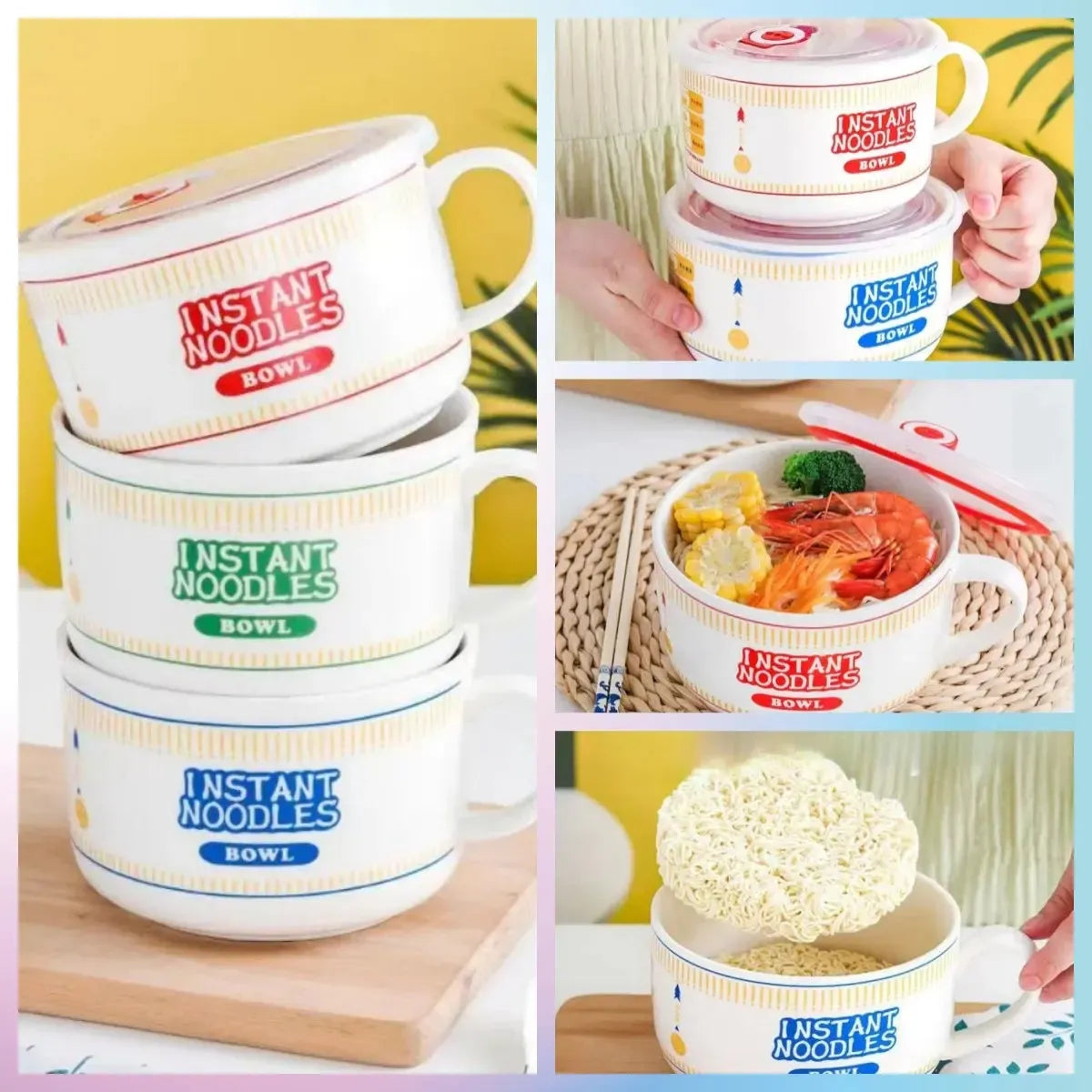 Large Ceramic Cup Noodles