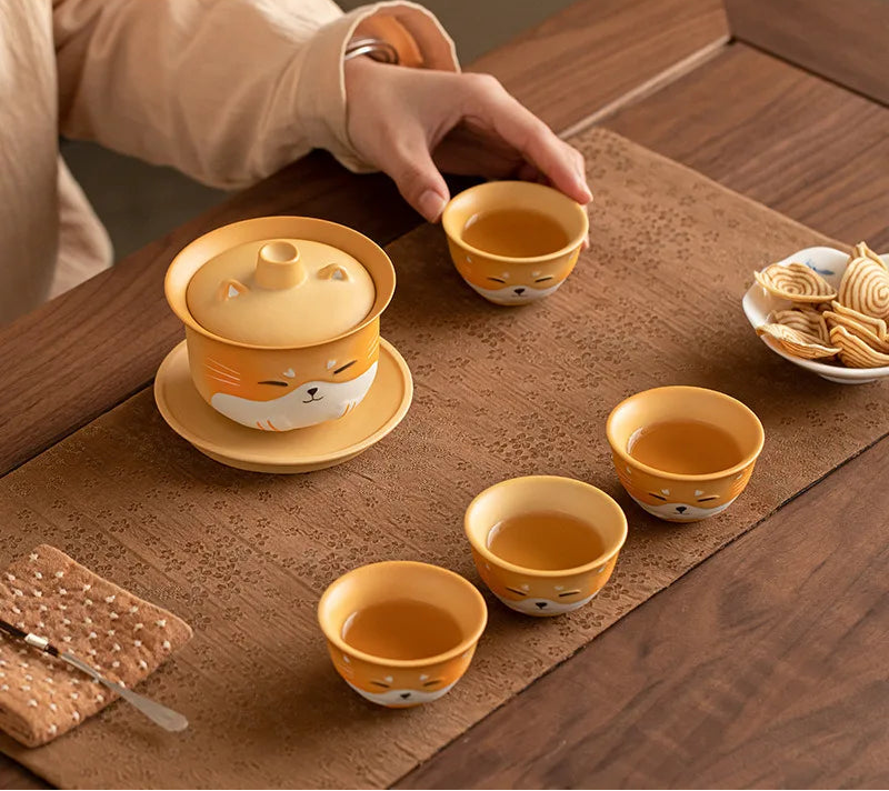 Lucky Neko Gift Tea Set