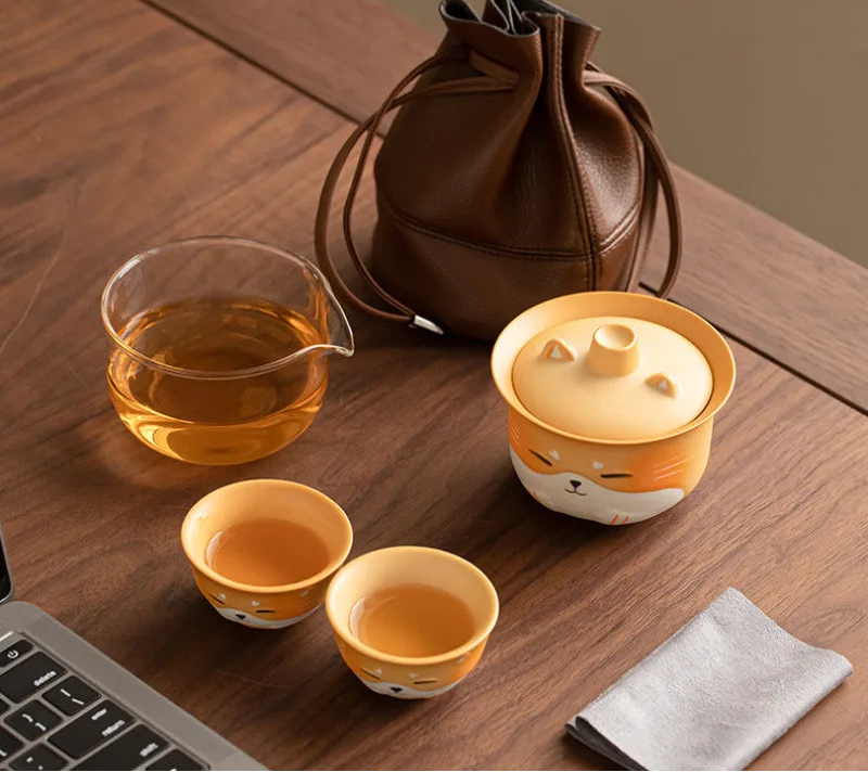 Lucky Neko Gift Tea Set