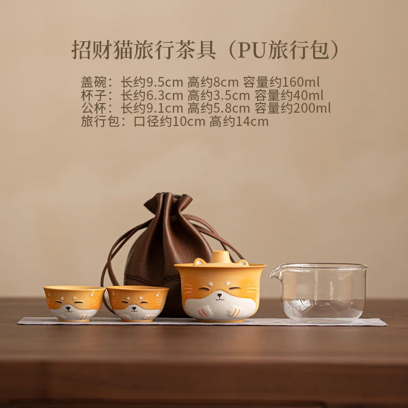 Lucky Neko Gift Tea Set