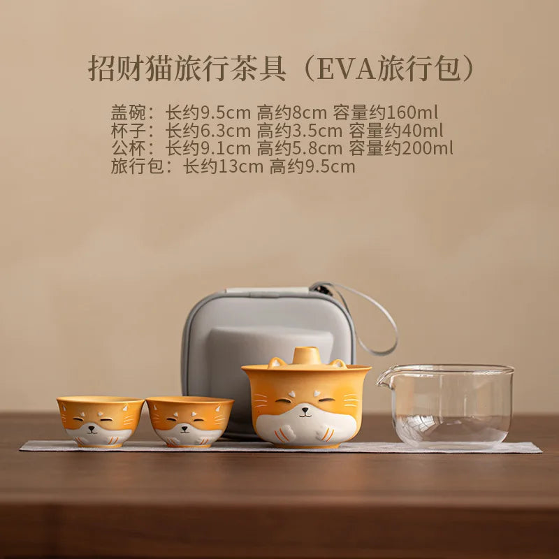 Lucky Neko Gift Tea Set