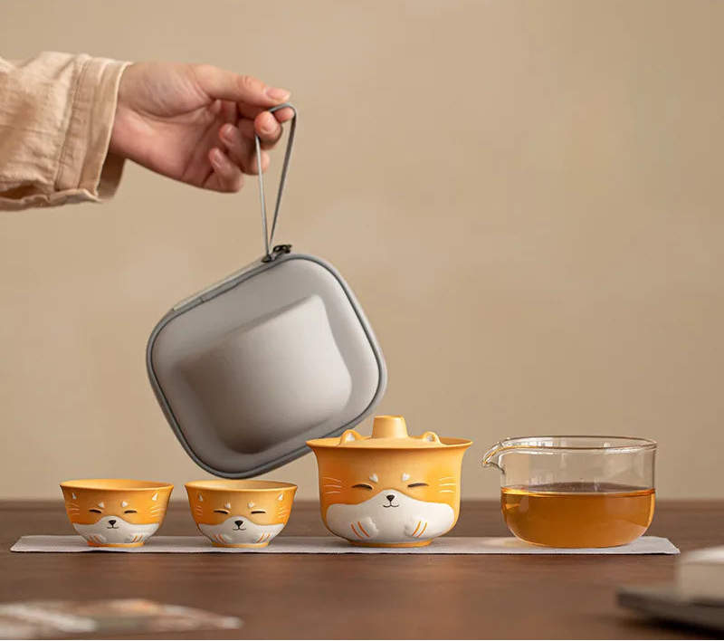 Lucky Neko Gift Tea Set