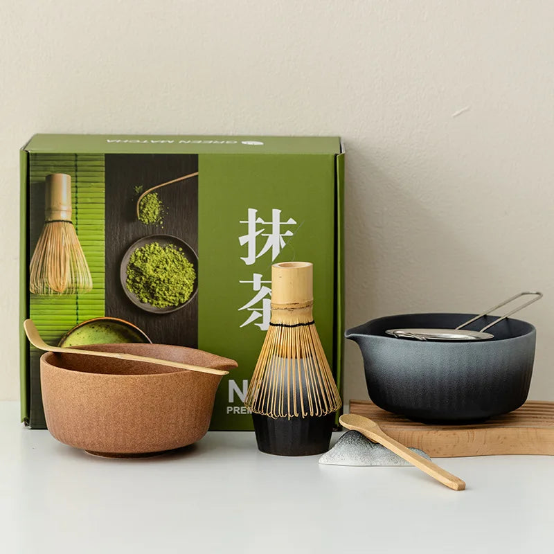 Matcha Tea Set (Set of 8)