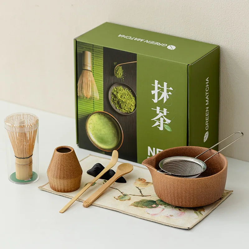 Matcha Tea Set (Set of 8)