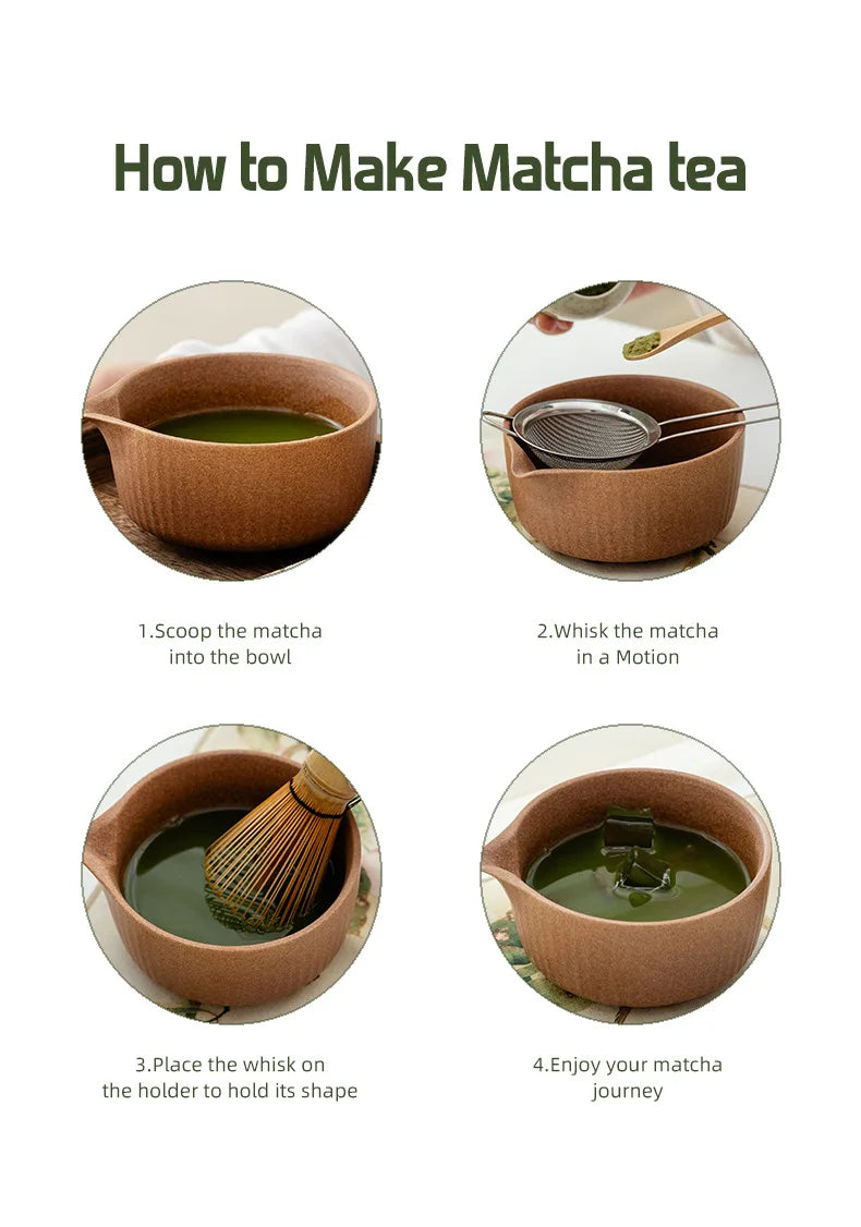 Matcha Tea Set (Set of 8)