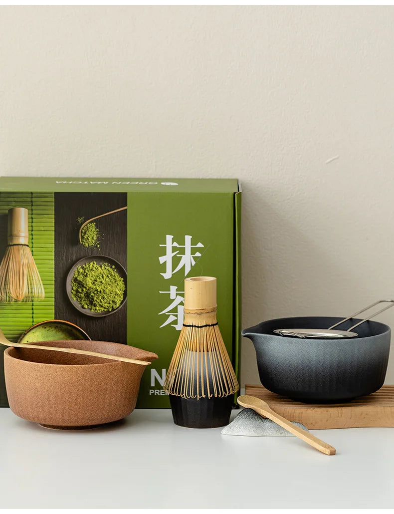 Matcha Tea Set (Set of 8)
